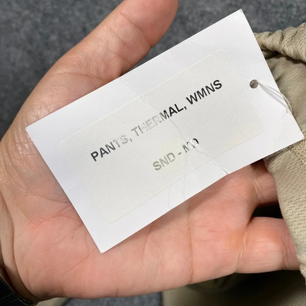 United Join Forces Men Sand Tan Thermal Pants Base‎ Layer Leggings Medium USA